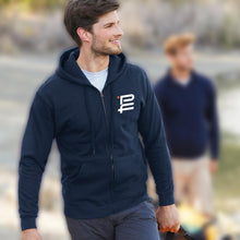 Carica l'immagine nel visualizzatore di Gallery, Felpa con zip, cappuccio e tasca premium Padel Farm