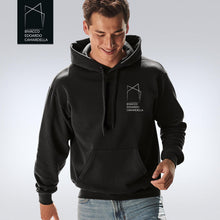 Carica l'immagine nel visualizzatore di Gallery, Felpa Hoodie con cappuccio e tasca marsupio Bivacco E. Camardella