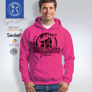 Felpa Rodano Calcio con cappuccio - PINK SPECIAL EDITION 23/24 in nero