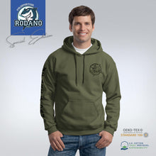 Carica l&#39;immagine nel visualizzatore di Gallery, Felpa Polisportiva Rodano - SPECIAL EDITION 25/26 - [Military Green+Nero]
