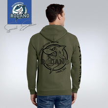 Carica l&#39;immagine nel visualizzatore di Gallery, Felpa Polisportiva Rodano - SPECIAL EDITION 25/26 - [Military Green+Nero]
