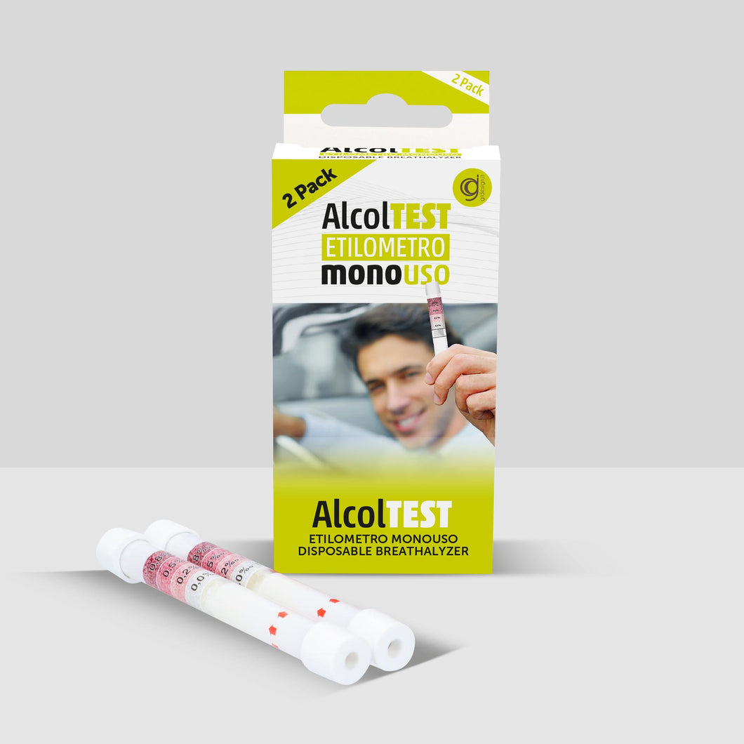 Alcol Test monouso - [Pack Singoli]