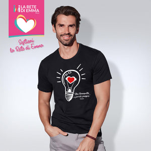 T-Shirt Gildan Classic Fit La Rete di Emma - [Nera]