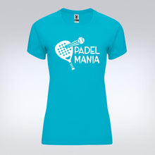 Carica l&#39;immagine nel visualizzatore di Gallery, T-Shirt tecnica Padel Mania - [DONNA]
