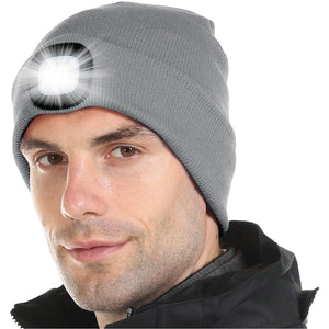 Aegaleus - berretto con luce led frontale incorporata ricaricabile - Gidesign