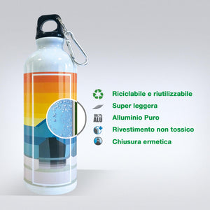 Borraccia termica in alluminio Bivacco E. Camardella - [500ml]