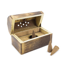 Carica l&#39;immagine nel visualizzatore di Gallery, Brucia incenso in moderno ed elegante cofanetto di legno - [943] - Gidesign
