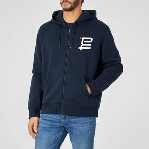 Felpa con zip, cappuccio e tasca premium Padel Farm