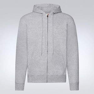 Felpa Zip e Cappuccio Classic - [Fruit of the Loom]