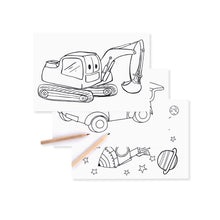 Carica l&#39;immagine nel visualizzatore di Gallery, Isit - Set da disegno con matite e disegni da colorare, gomma e temperino. - Gidesign
