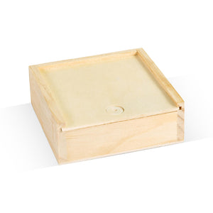 Lackkugga - Gioco da Tavolo in Legno Tris 9 pedine Simboli X e O - Gidesign