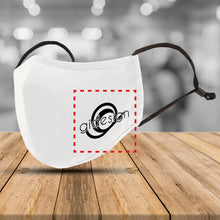 Carica l&#39;immagine nel visualizzatore di Gallery, Mascherina di protezione regolabile e con filtro sostituibile, personalizzabile - Gidesign
