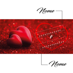 Tazza modello "Lovers" - personalizzata con nomi - Gidesign