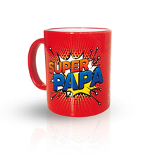 Carica l&#39;immagine nel visualizzatore di Gallery, FESTA DEL PAPÀ - Tazza modello &quot;SUPER PAPÀ&quot; - personalizzabile con nome - Gidesign
